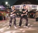 choregraphie chanson musique Danse en duo sur Stayin’ Alive