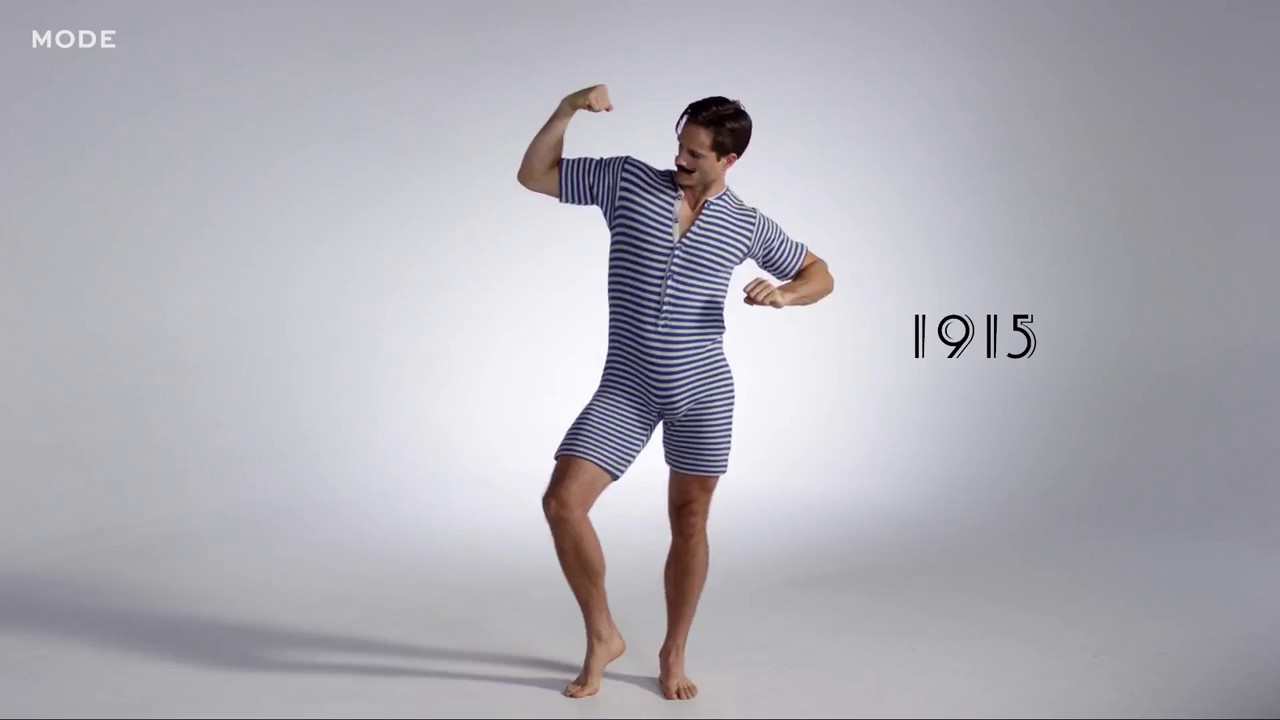 100 ans de maillots de bain masculins