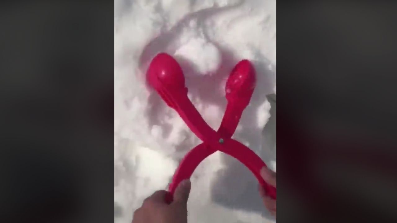 Pince à boules de neige