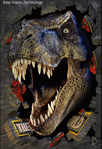 T-Rex en 3D