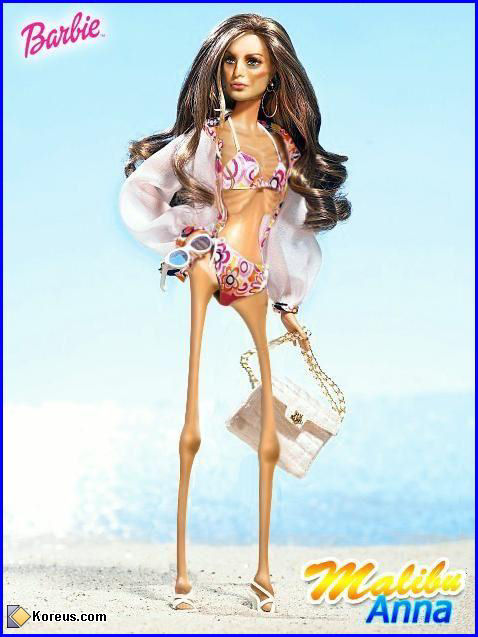 Barbie anorexique