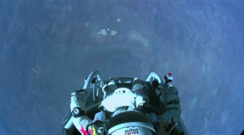 Le saut de Felix Baumgartner depuis l'espace