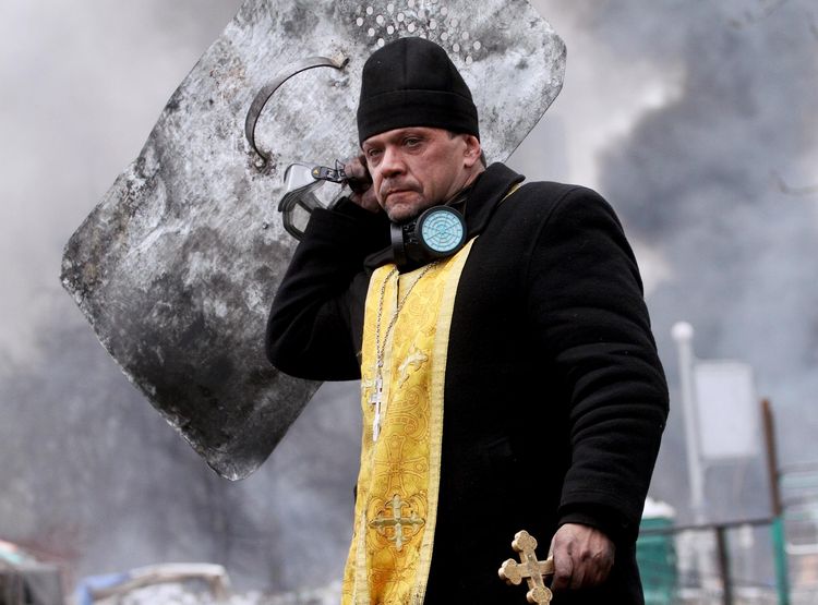 Un prêtre ukrainien