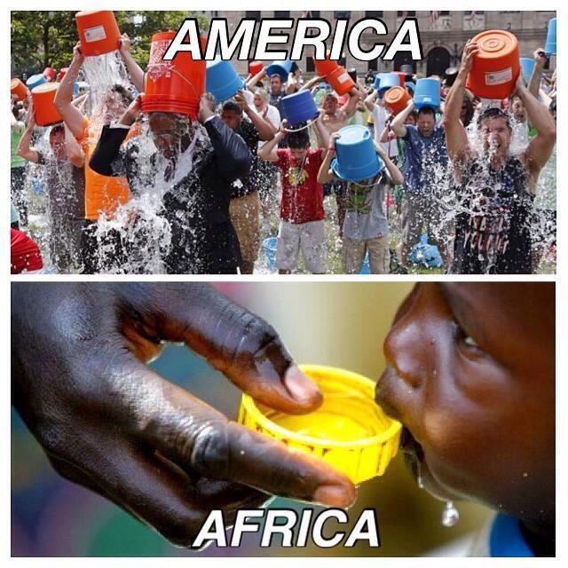 Ice Bucket Challenge : Amérique vs Afrique