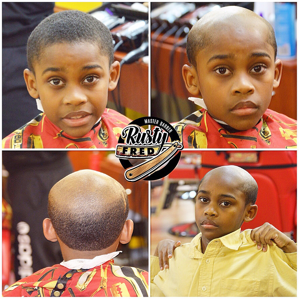 La coupe de cheveux pour les enfants indisciplinés