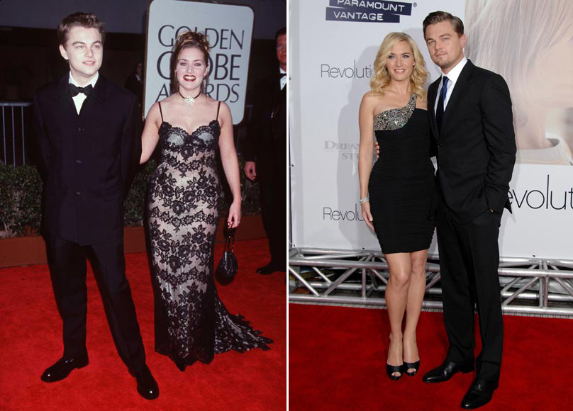 Leonardo di Caprio et Kate Winslet 10 ans plus tard