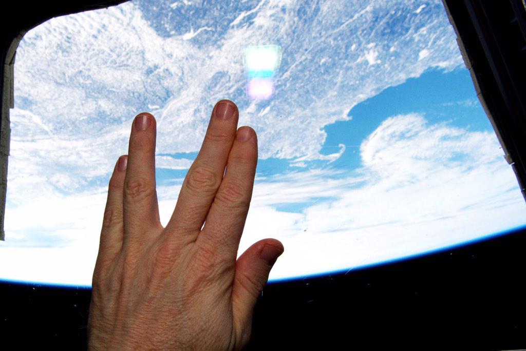 L'hommage d'un astronaute à Leonard Nimoy (Spock)