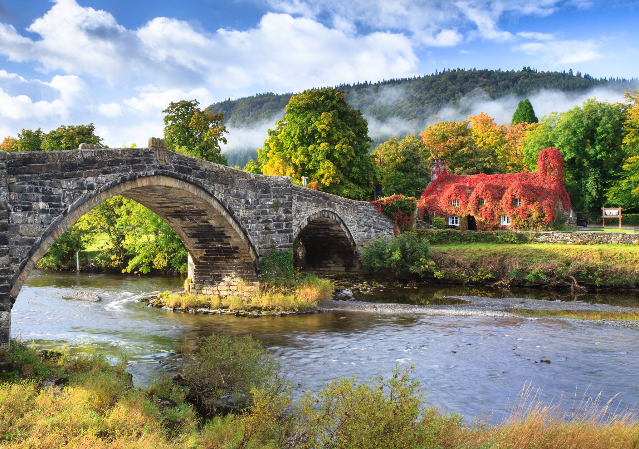 Un salon de thé vieux de 500 ans au Pays de Galles