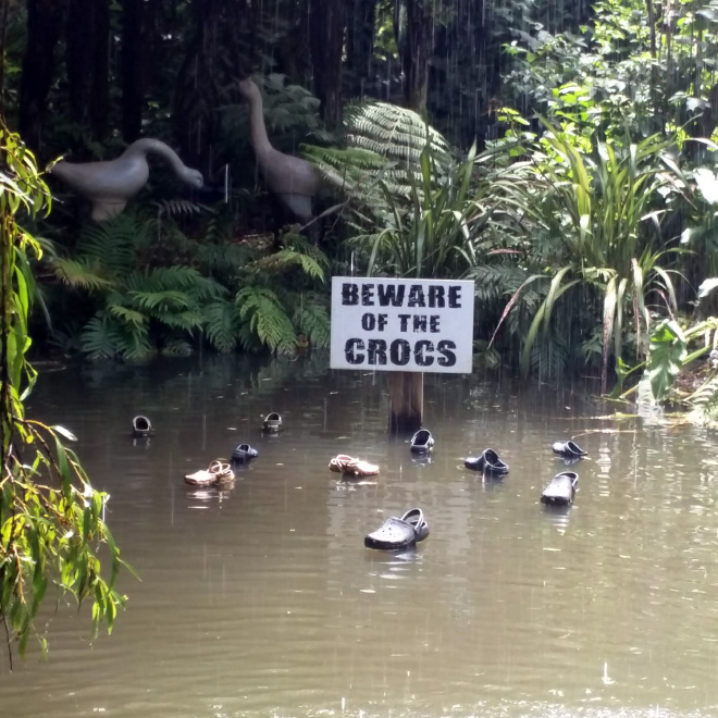Attentions aux crocs