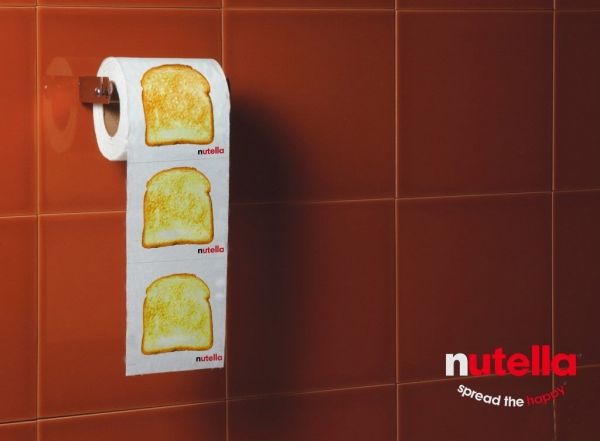 insolite biscotte nutella papier toilette