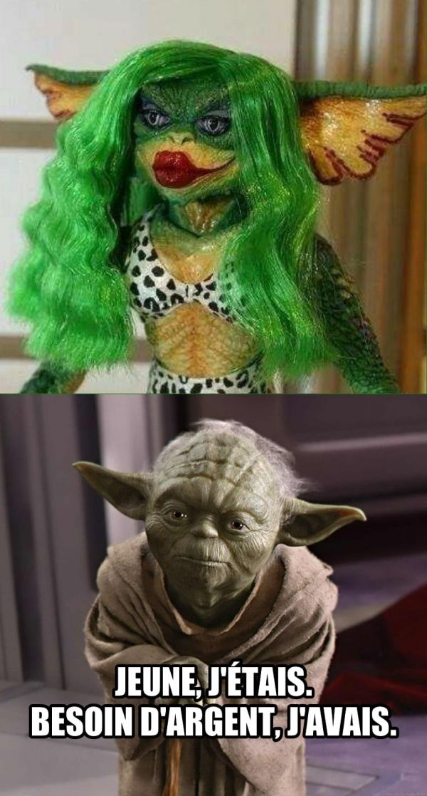 insolite argent jeune yoda