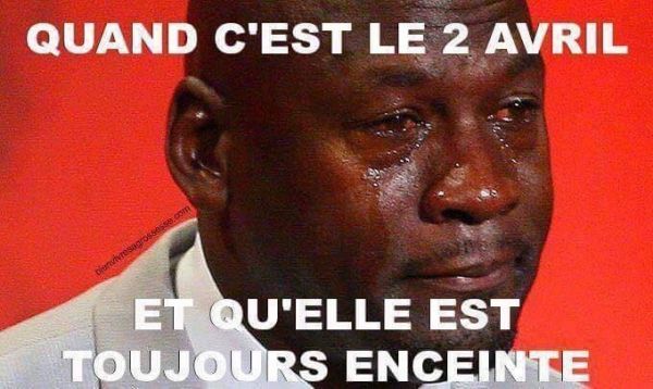 insolite avril enceinte homme pleurs poisson