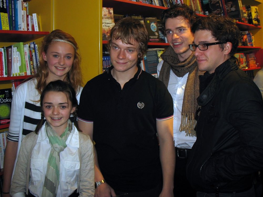 Les acteurs de Game of Thrones en 2009