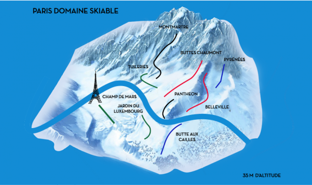 Domaine skiable parisien