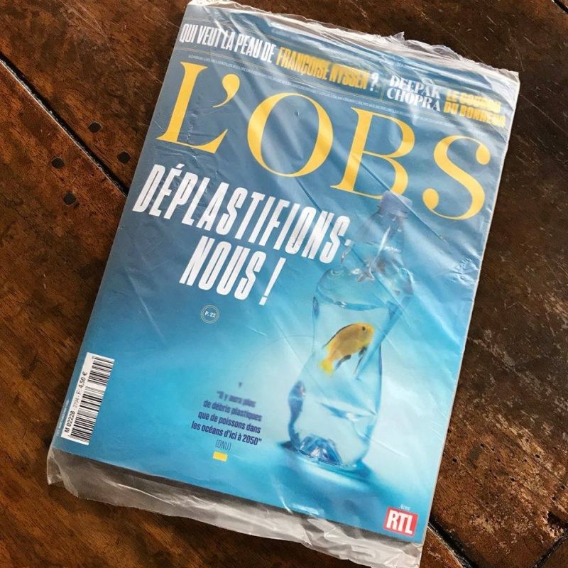 insolite dechet magazine obs plastique