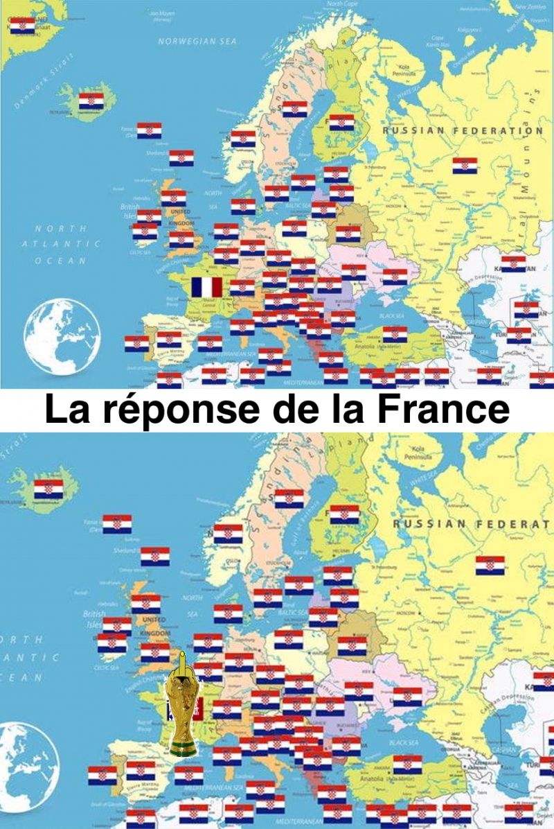insolite 2018 carte coupe europe football france monde russie