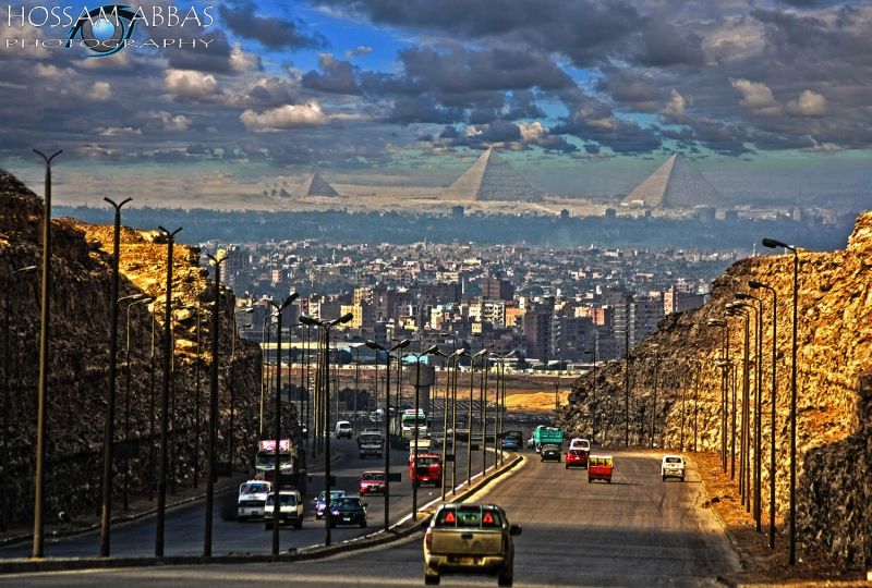 insolite egypte pyramide ville