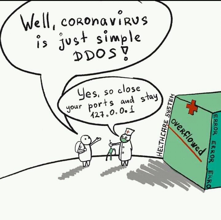 Le confinement expliqué aux geeks #coronavirus
