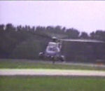 helice Atterrissage d'un hélicoptère