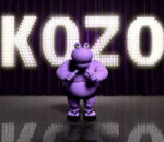 hippopotame Kozo danse sur Freaque