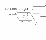 ascii helicoptere ROFL Copter