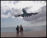 vidéo avion aéroport de St-Martin plage