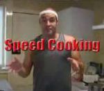 homme cooking Speed Cooking