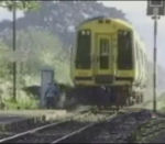 collision passage Train vs Mobylette