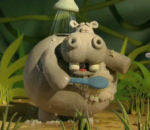 planete modeler pate The Animals save the Planet (Hippopotame)