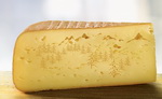 fromage Dessin de montagnes sur un fromage