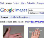 recherche Recherchez main dans Google Images