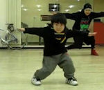 hip Enfant danse le hip-hop