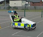voiture pedale Voiture de police à pédales