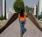 promenade Une femme traverse le Mexique