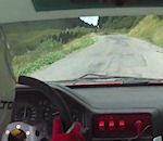 voiture route rallye Sortie de route au Rallye Mont-Blanc 2009