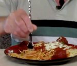 spirale Fourchette à spaghetti