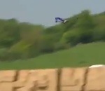 atterrissage Wingsuit sans parachute