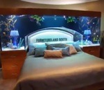 lit Tête de lit aquarium