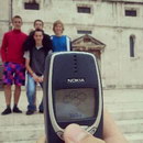 telephone photo Photo de famille avec un téléphone Nokia