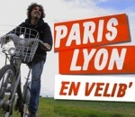 maxime Paris Lyon en Velib'