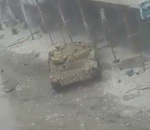 tank Homme vs Tirs de char (Syrie)