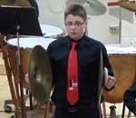 hymne americain Reaction d'un cymbaliste qui casse son instrument