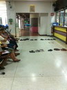 attente file Faire la queue en Thaïlande