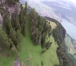 wingsuit montagne Rase-motte en wingsuit