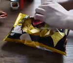 paquet Comment ouvrir un paquet de chips