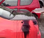 couleur voiture Voiture avec peinture thermochrome