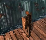 jeu-video homme Bug avec le bateau Jackdaw (Assassin's Creed IV)