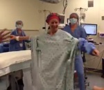 operation Elle danse avant de subir une double mastectomie