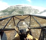 avion plongeon Plongeon d'une falaise en avion