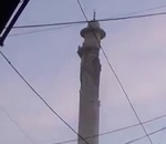 minaret Effondrement d'un minaret